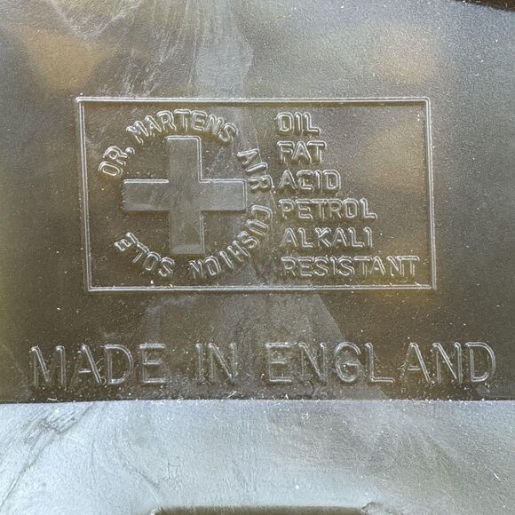 Vintage Dr. Martens Boots Mens Size UK 5 Steel Toe Safety Made England 7735 00s main image 8